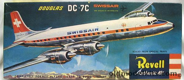 Revell 1/122 Douglas DC-7C Swissair, H267 plastic model kit